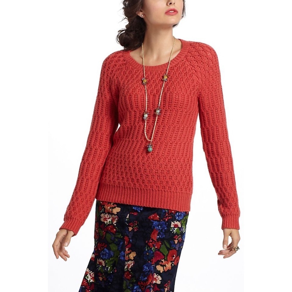 Anthropologie Sparrow Hamilton Cottage Sweater
